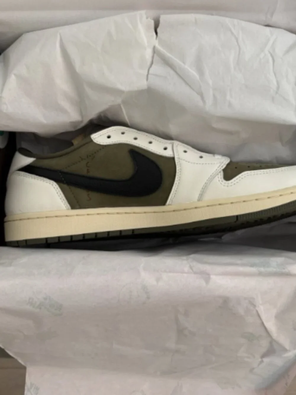 Nike Air Jordan 1 Low OG SP Travis Scott Medium Olive